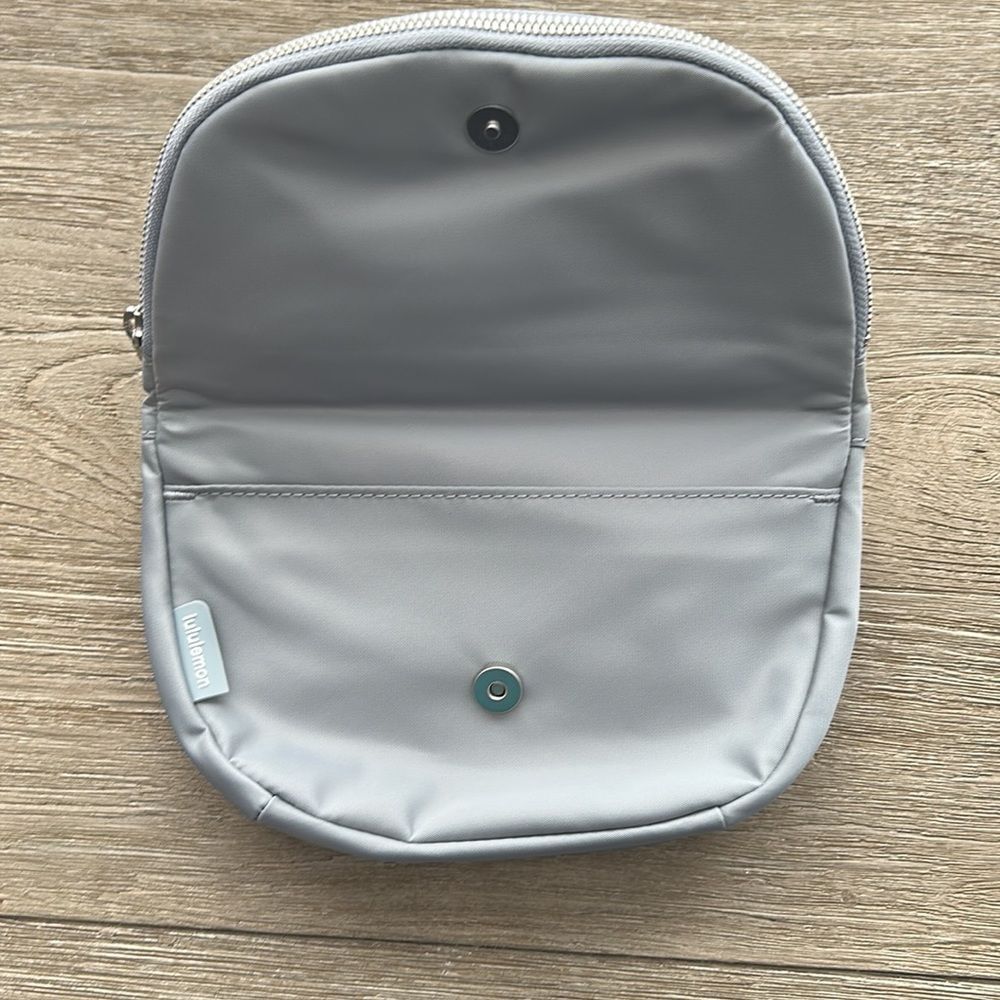 Brand New lululemon All Night Festival Bag Micro Rhino Grey / Silver - Picture 2 of 8